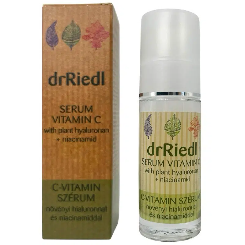 drRiedl C-vitamin szérum növényi hialuronnal és niacinamiddal 1 drRiedl C-vitamin szérum növényi hialuronnal és niacinamiddal