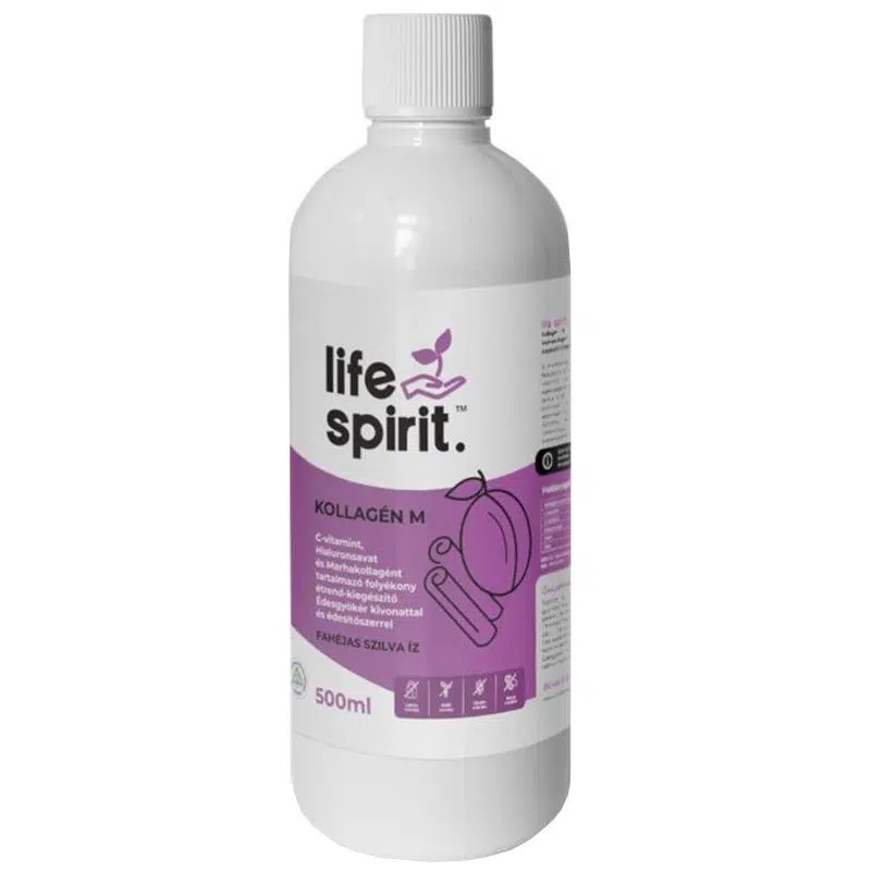 Life Spirit Marha Kollagén M Fahéjas-Szilvás ital - 500ml 1 Life Spirit Marha Kollagén M Fahéjas-Szilvás ital - 500ml