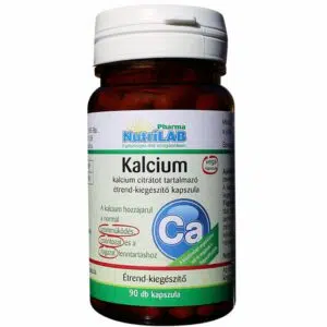 Nutrilab Kalcium citrát kapszula - 90db