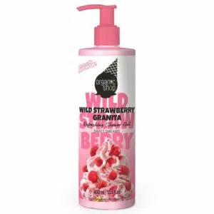 Organic Shop Erdei szamócás Granita Frissítő tusfürdő gél - 400ml