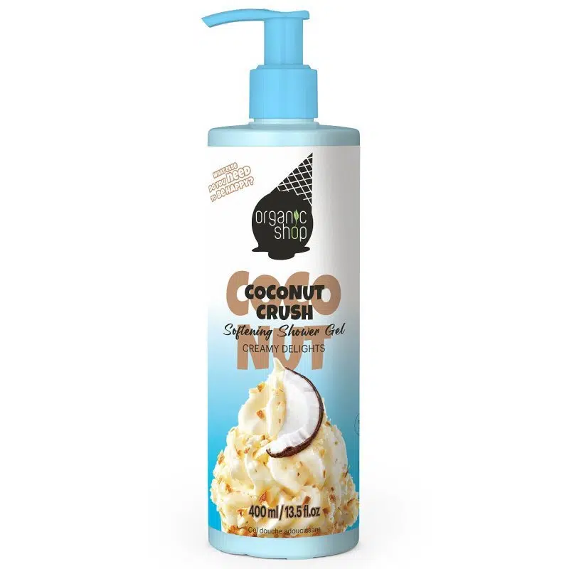 Organic Shop Kókusz fagyi Puhító tusfürdő gél - 400ml 1 Organic Shop Kókusz fagyi Puhító tusfürdő gél - 400ml