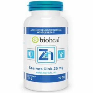 Bioheal Szerves Cink filmtabletta - 70db
