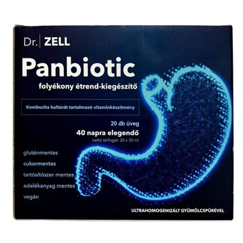 Dr. Zell Panbiotic folyékony étrend-kiegészítő - 20db 1 Dr. Zell Panbiotic folyékony étrend-kiegészítő - 20db