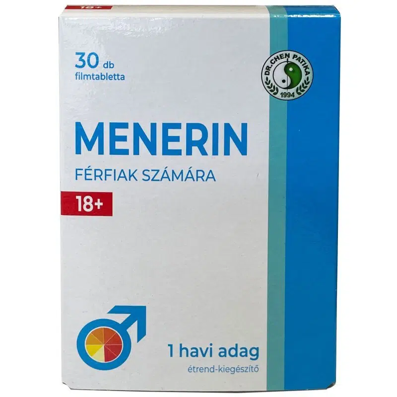 Dr. Chen Menerin filmtabletta férfiak számára - 30db 1 Dr. Chen Menerin filmtabletta férfiak számára - 30db