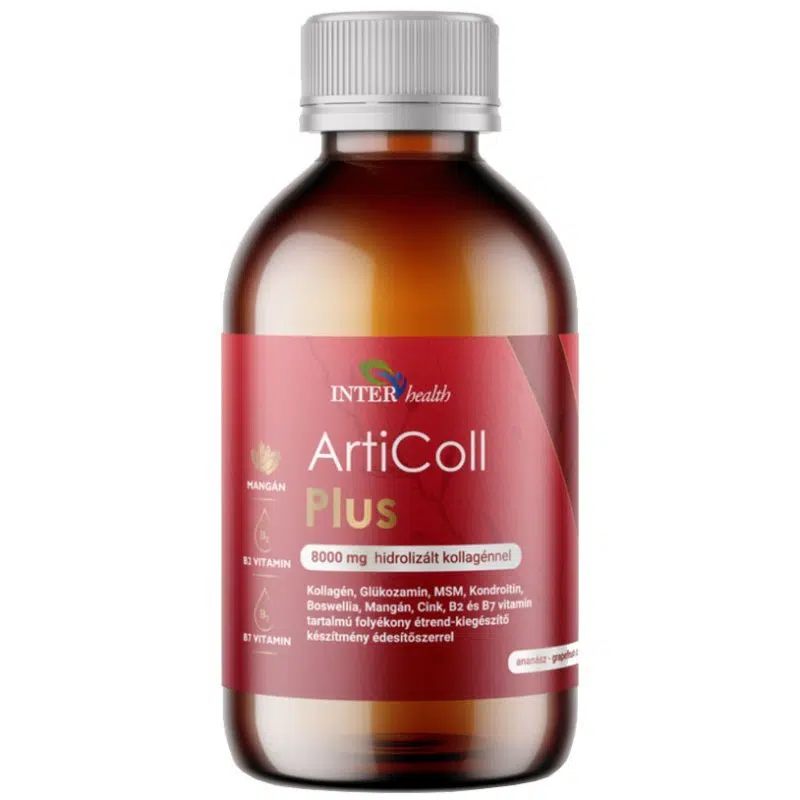 Interhealth ArtiColl Plus Folyékony Kollagén - 500ml 1 Interhealth ArtiColl Plus Folyékony Kollagén - 500ml