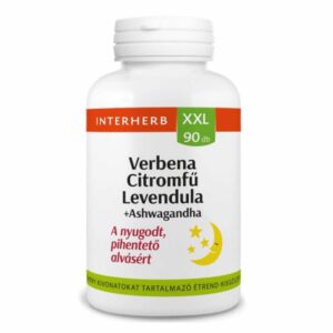 Interherb XXL Verbena+Citromfű+Levendula+Ashwagandha tabletta - 90db
