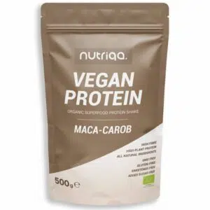Nutriqa Bio Maca-Carob Vegán Proteinmix - 500g