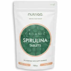 Nutriqa Bio Spirulina Alga tabletta - 125g
