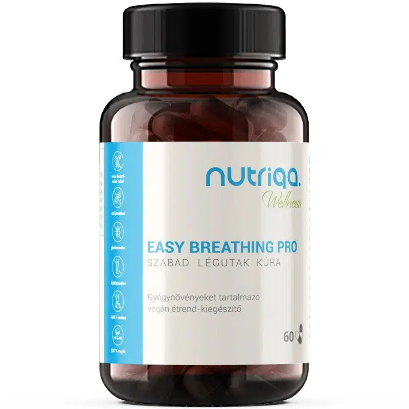 Nutriqa Easy Breathing Pro - Szabad Légutak Kúra - 60db 1 Nutriqa Easy Breathing Pro - Szabad Légutak Kúra - 60db