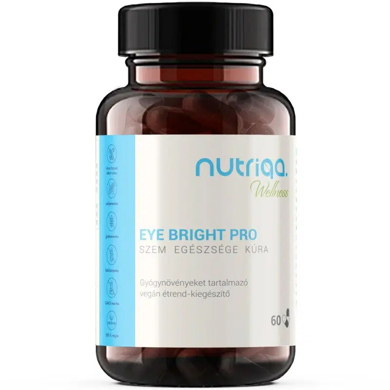 Nutriqa Eye Bright Pro - Szem Egészsége Kúra - 60db 1 Nutriqa Eye Bright Pro - Szem Egészsége Kúra - 60db