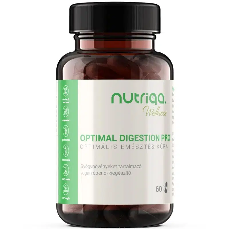 Nutriqa Optimal Digestion Pro - Optimális Emésztés Kúra - 60db 1 Nutriqa Optimal Digestion Pro - Optimális Emésztés Kúra - 60db
