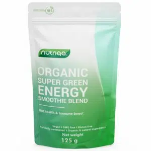 Nutriqa Bio Szuper Zöld Energia porkeverék - 125g
