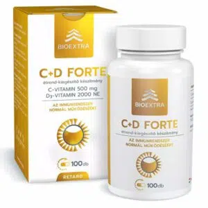 Bioextra C+D Forte Retard kapszula - 100db
