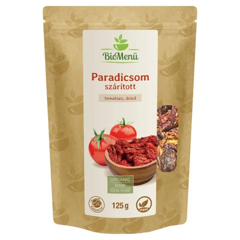 Biomenü Bio Paradicsom szárított - 125g 1 Biomenü Bio Paradicsom szárított - 125g