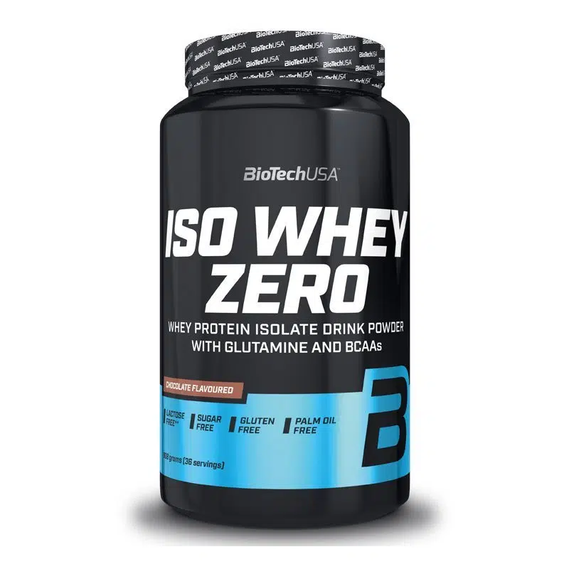 BioTech USA 100% IsoWhey ZERO black biscuit - 908g 1 BioTech USA 100% IsoWhey ZERO black biscuit - 908g