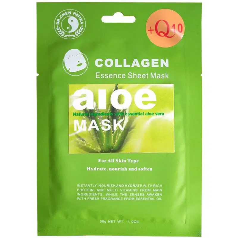 Dr. Chen Aloe Vera Szövetfátyol arcmaszk - 1db 1 Dr. Chen Aloe Vera Szövetfátyol arcmaszk - 15db