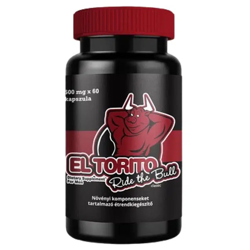El Torito potencianövelő kapszula - 60db 1 El Torito potencianövelő kapszula - 60db