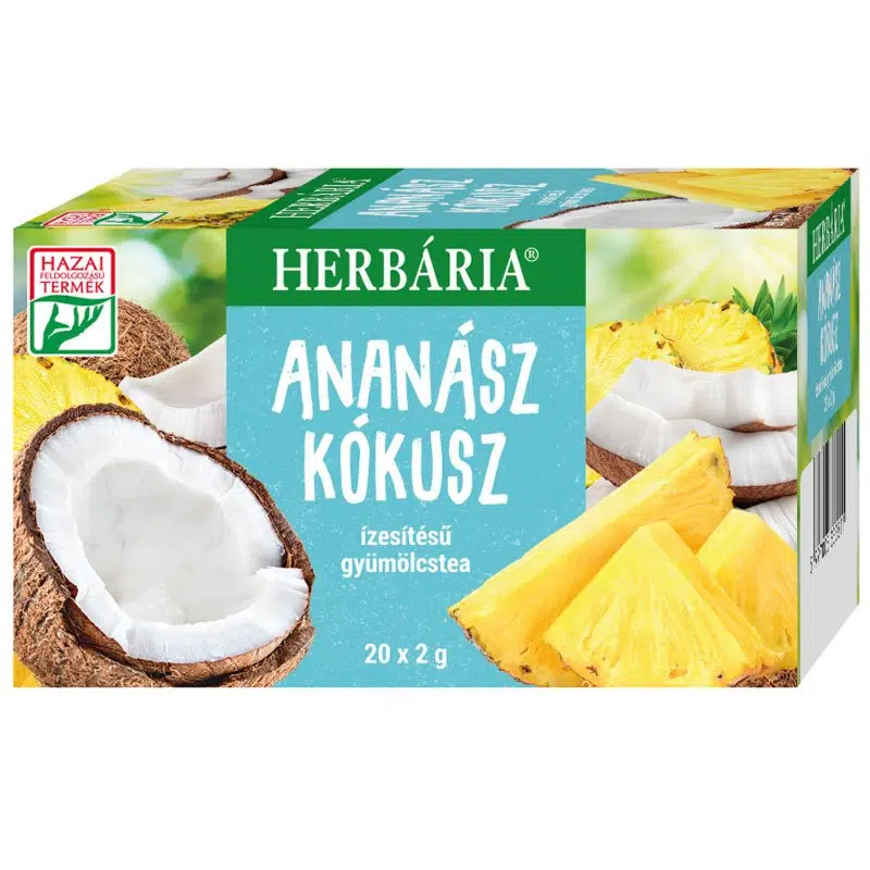 Herbária Ananász-Kókusz tea - 20 filter 1 Herbária Ananász-Kókusz tea - 20 filter