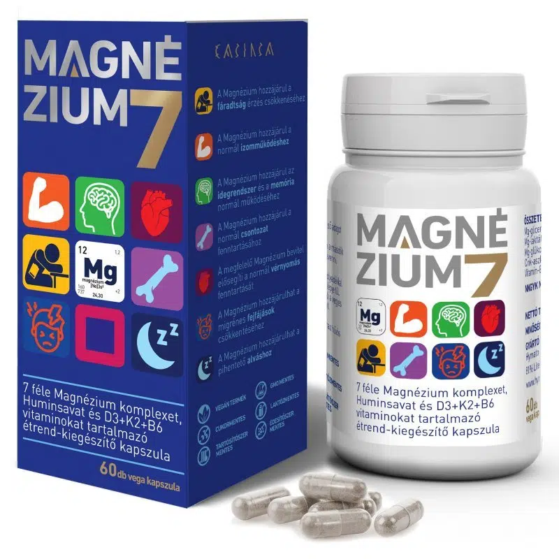 Magnézium 7 kapszula - 60db 1 Magnézium 7 kapszula - 60db