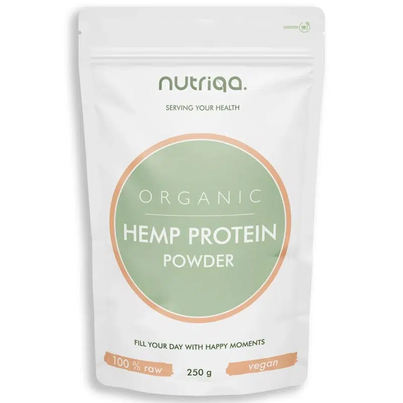 Nutriqa Bio Kendermag Fehérje por - 250g 1 Nutriqa Bio Kendermag Fehérje por - 250g