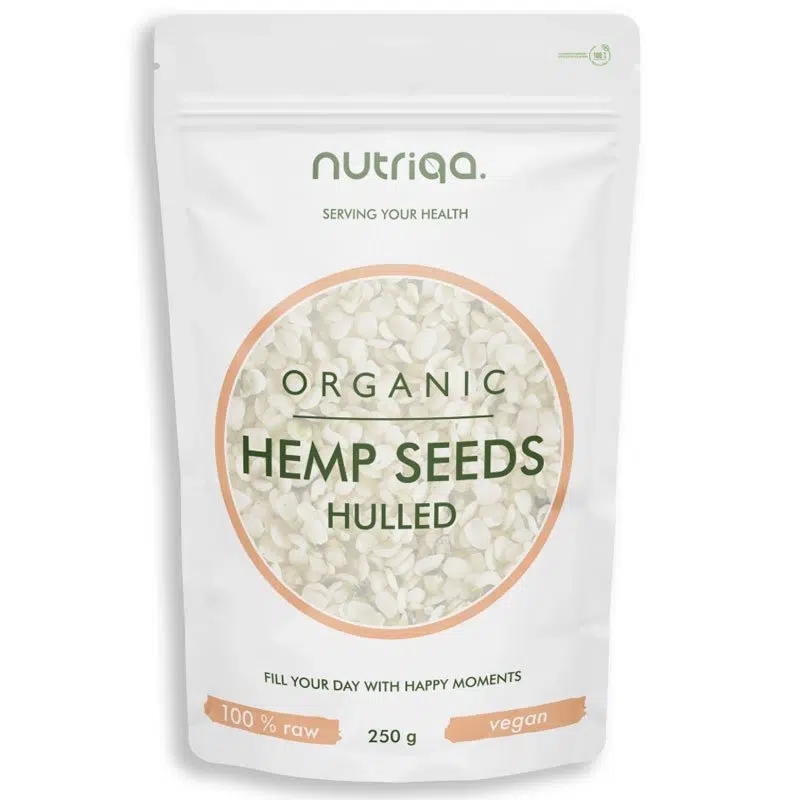 Nutriqa Bio Hántolt kendermag - 250g 1 Nutriqa Bio Hántolt kendermag - 250g