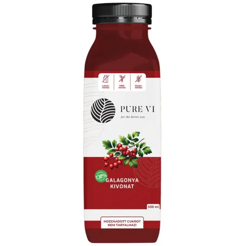 Pure Vi Galagonya kivonat - 500ml 1 Pure Vi Galagonya kivonat - 500ml