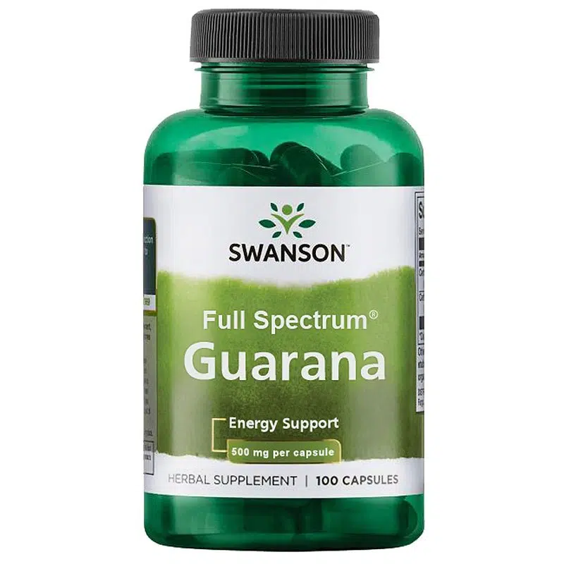 Swanson Full Spectrum Guarana kapszula - 100db 1 Swanson Full Spectrum Guarana kapszula - 100db