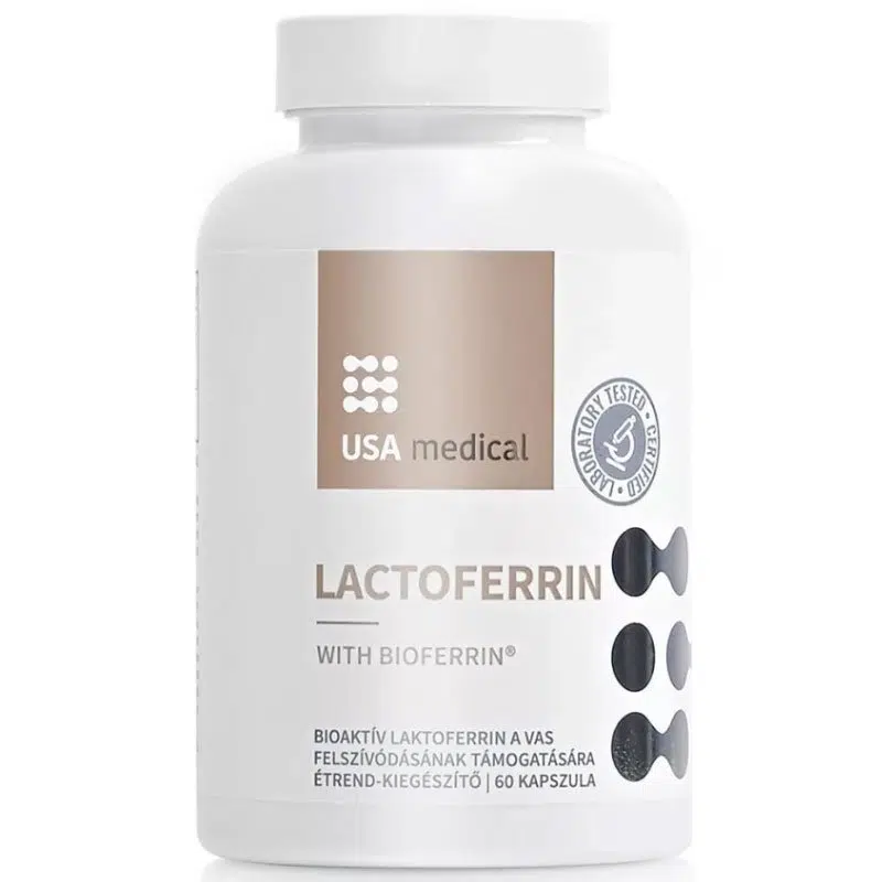 USA Medical Lactoferrin kapszula - 60db 1 USA Medical Lactoferrin kapszula - 60db