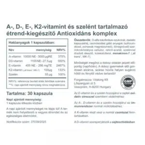 Vitaking Antioxidáns Komplex kapszula - 30db 3 Vitaking Antioxidáns Komplex kapszula - 30db - Image 2