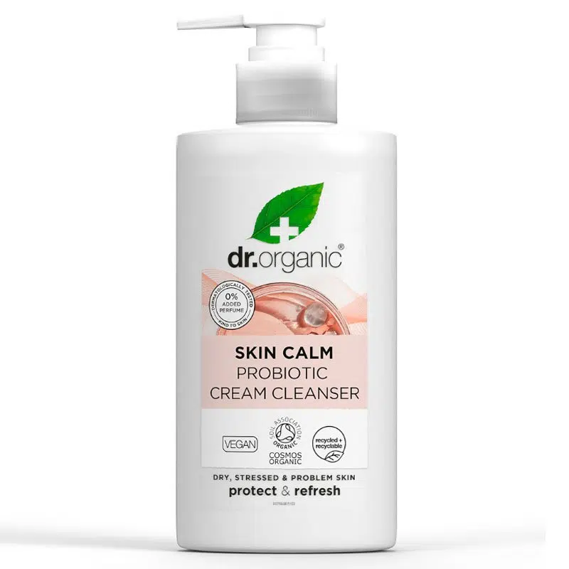 Dr. Organic Skin Calm Probiotikus krémes arclemosó - 150ml 1 Dr. Organic Skin Calm Probiotikus krémes arclemosó - 150ml
