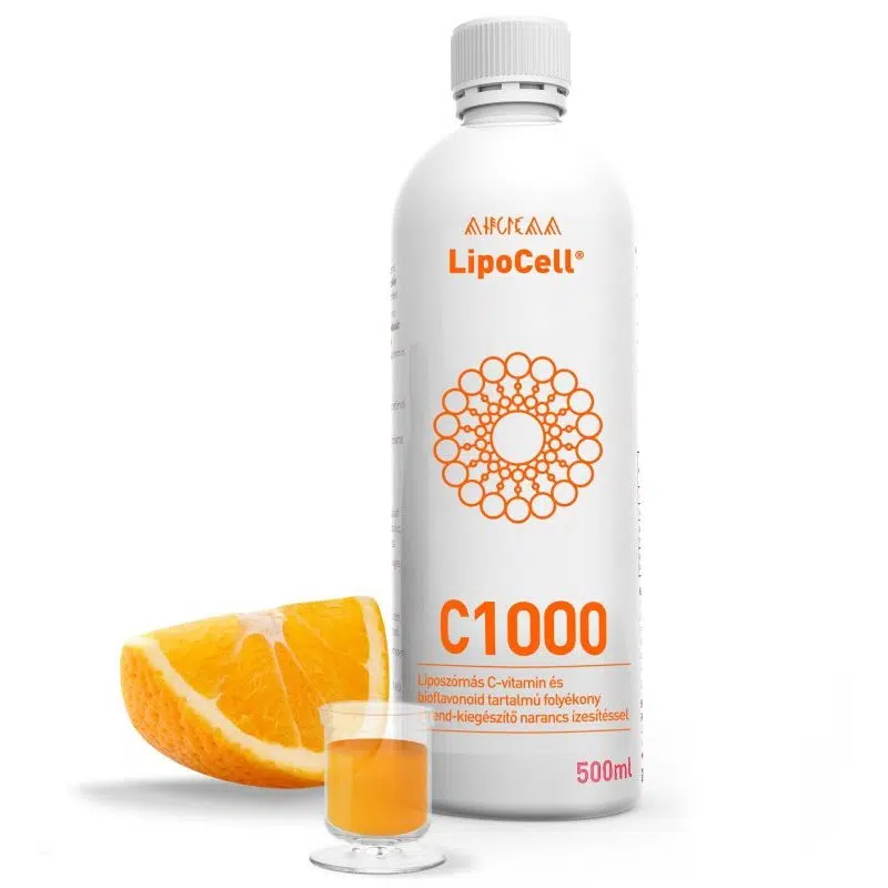 LipoCell C1000 liposzómás C-vitamin narancs ízű ital - 500ml 1 LipoCell C1000 liposzómás C-vitamin narancs ízű ital - 500ml