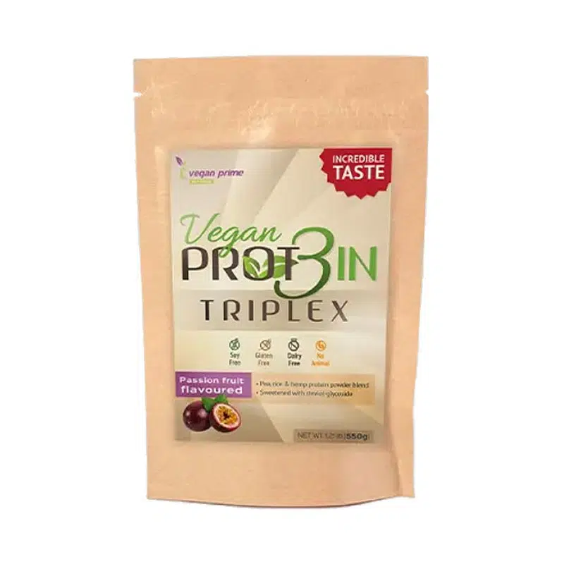 Netamin Vegan Protein Triplex növényi fehérje Passion fruit-maracuja - 550g 1 Netamin Vegan Protein Triplex növényi fehérje Passion fruit-maracuja - 550g