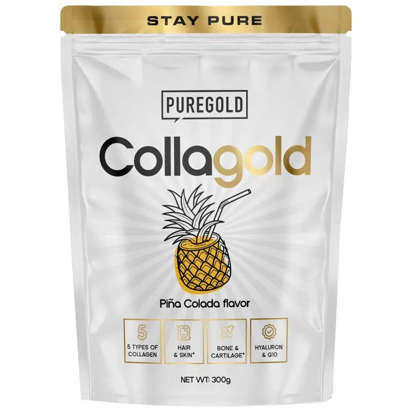Pure Gold CollaGold Komplex Marha és Hal kollagén italpor Pina Colada - 300g 1 Pure Gold CollaGold Komplex Marha és Hal kollagén italpor Pina Colada - 300g