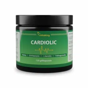 Vitaking Cardiolic Formula gélkapszula - 120db