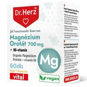 Dr. Herz Magnézium Orotát+B6-vitamin kapszula - 60db