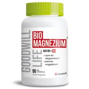 Goodwill Biomagnézium 800mg + B6-vitamin kapszula - 90db