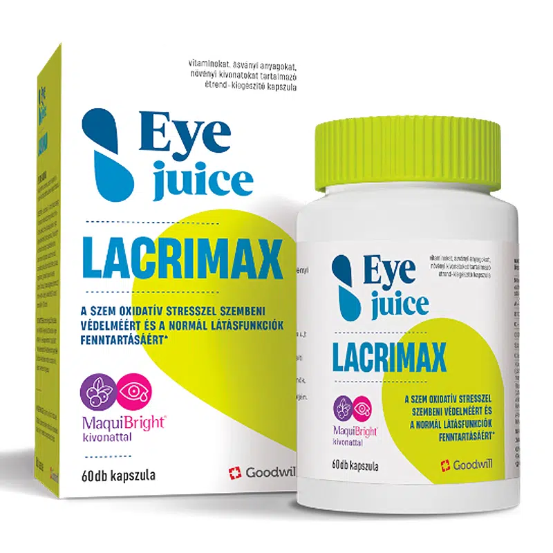 Goodwill Eyejuice Lacrimax MarquiBright kapszula - 60db 1 Goodwill Eyejuice Lacrimax MarquiBright kapszula - 60db