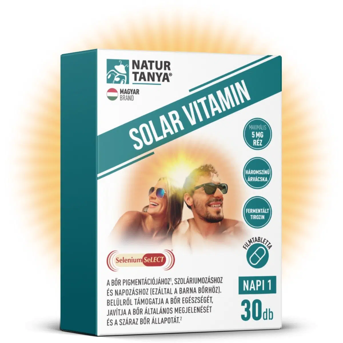 Natur Tanya Solar Vitamin kapszula - 30db 1 Natur Tanya Solar Vitamin kapszula - 30db