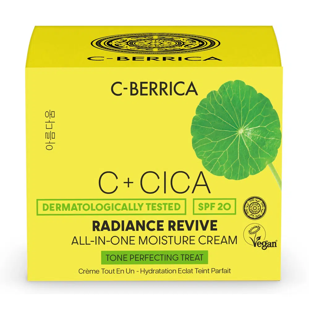 Natura Siberica C-Berrica C+CICA Ragyogásfokozó hidratáló arckrém centellával és homoktövissel SPF20 - 50ml 1 Natura Siberica C-Berrica C+CICA Ragyogásfokozó, hidratáló arckrém centellával és homoktövissel SPF20 - 50ml