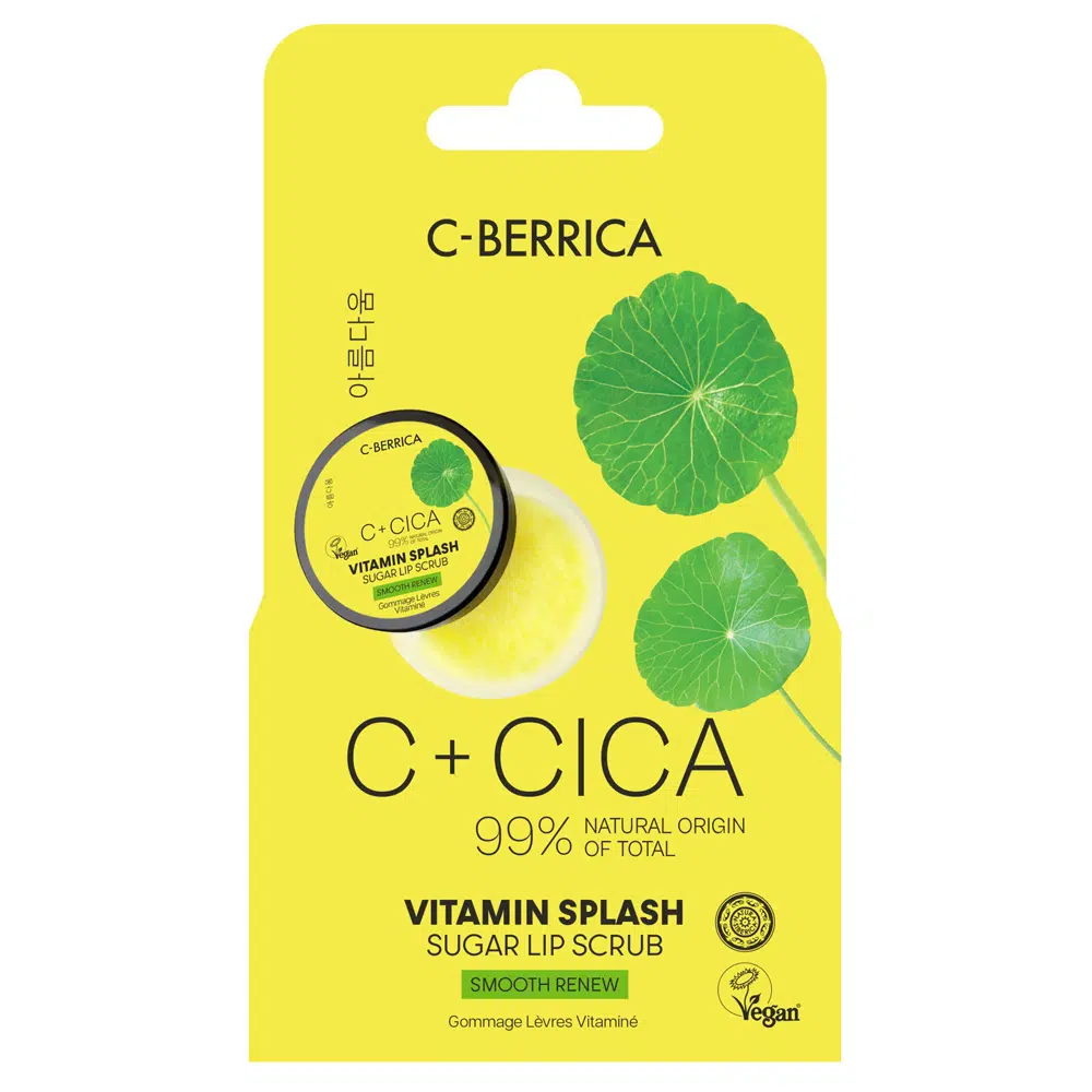 Natura Siberica C-Berrica C+CICA Vitamin Splash Cukros ajakradír centellával és homoktövissel - 10ml 1 Natura Siberica C-Berrica C+CICA Vitamin Splash Cukros ajakradír centellával és homoktövissel - 10ml