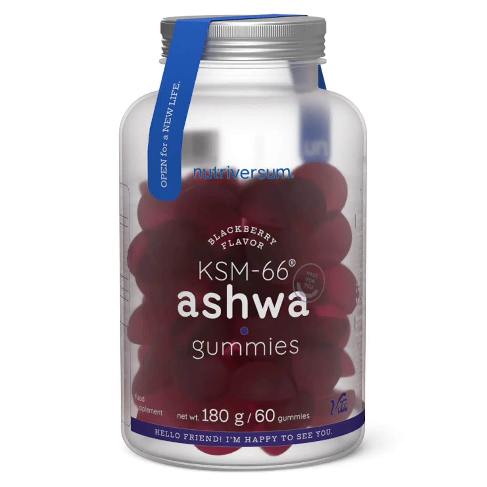 Nutriversum KSM-66 Ashwagandha Gummies szeder ízű gumicukor - 60db 1 Nutriversum KSM-66 Ashwagandha Gummies szeder ízű gumicukor - 60db