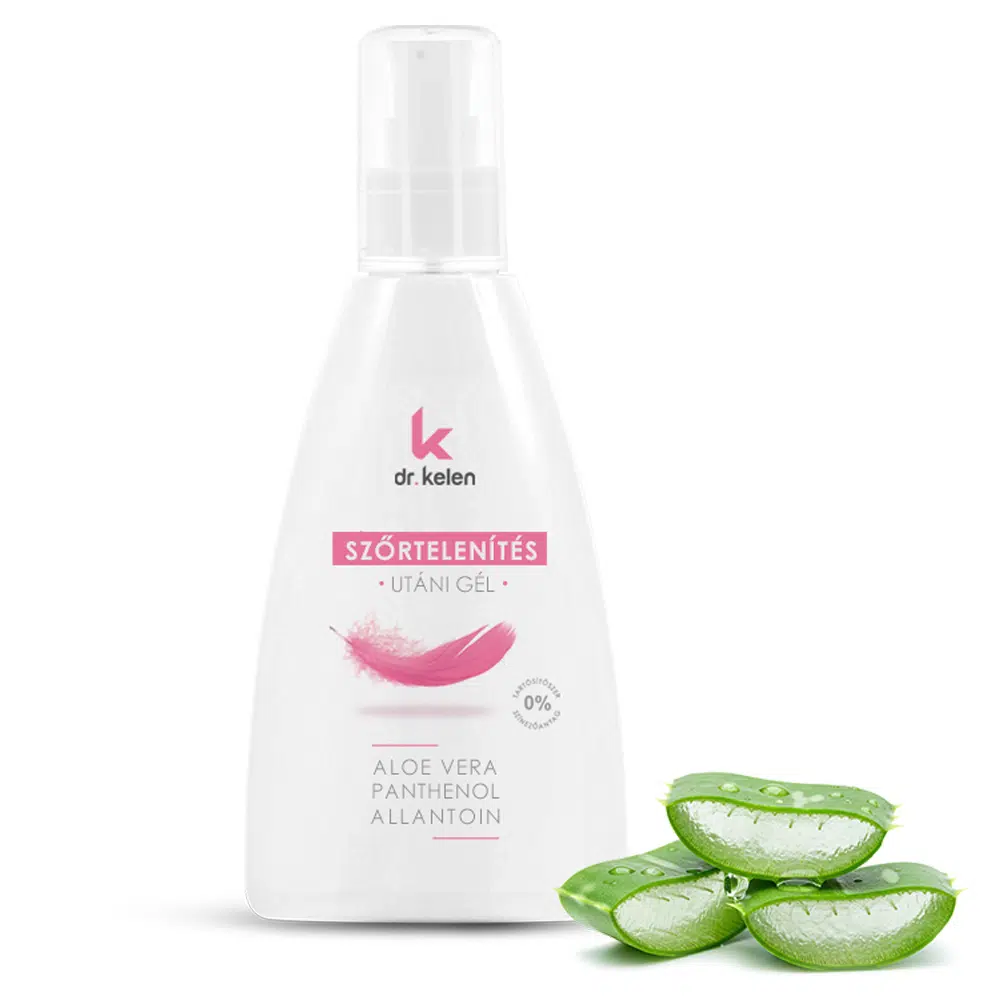 Dr. Kelen Szőrtelenítés utáni gél - 150ml 1 Dr. Kelen Szőrtelenítés utáni gél - 150ml