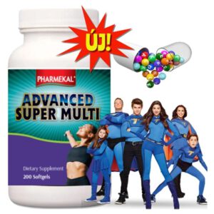 Pharmekal Advanced Super Multivitamin gélkapszula - 200db