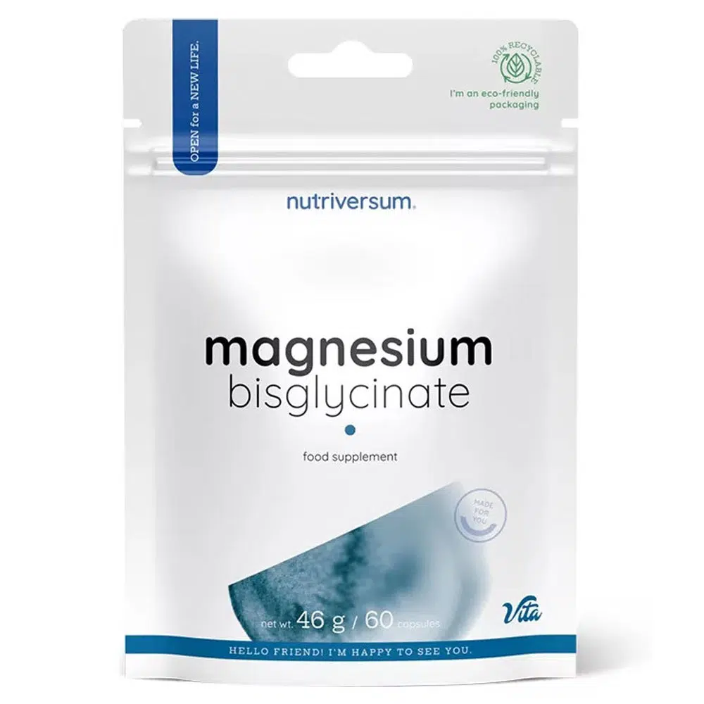 Nutriversum Magnesium Biszglicinat kapszula - 60db 1 Nutriversum Magnesium Biszglicinat kapszula - 60db