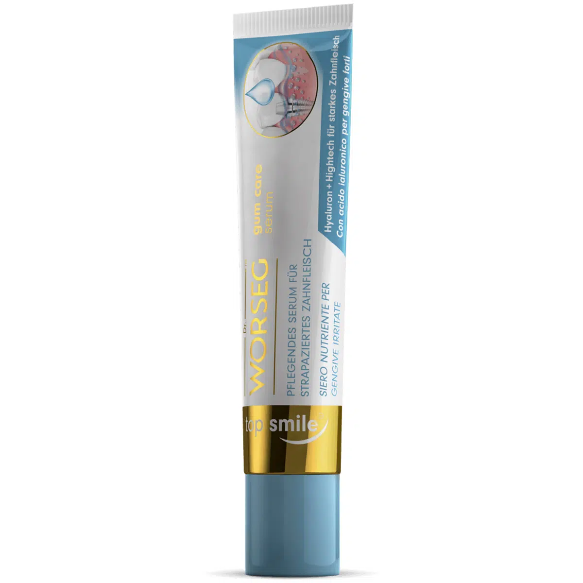 Worseg Top Smile Gum Care Serum fogínyápoló szérum hyaluron savval - 40ml 1 Worseg Top Smile Gum Care Serum fogínyápoló szérum hyaluron savval - 40ml