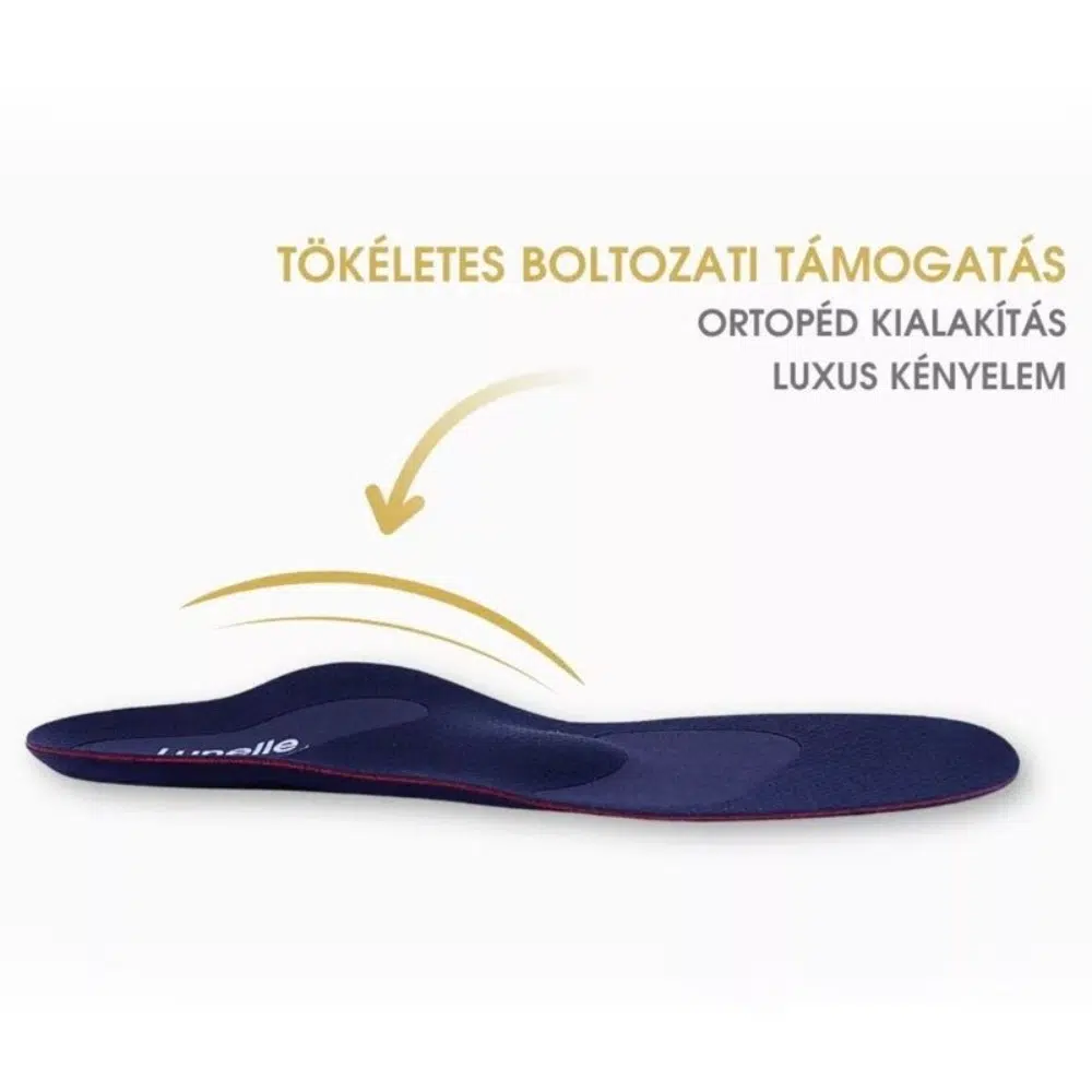 Lunelle Ultra Slim Anatómiai Talpbetét - 44-es - 1 pár 1 Lunelle Ultra Slim Anatómiai Talpbetét - 44-es - 1 pár