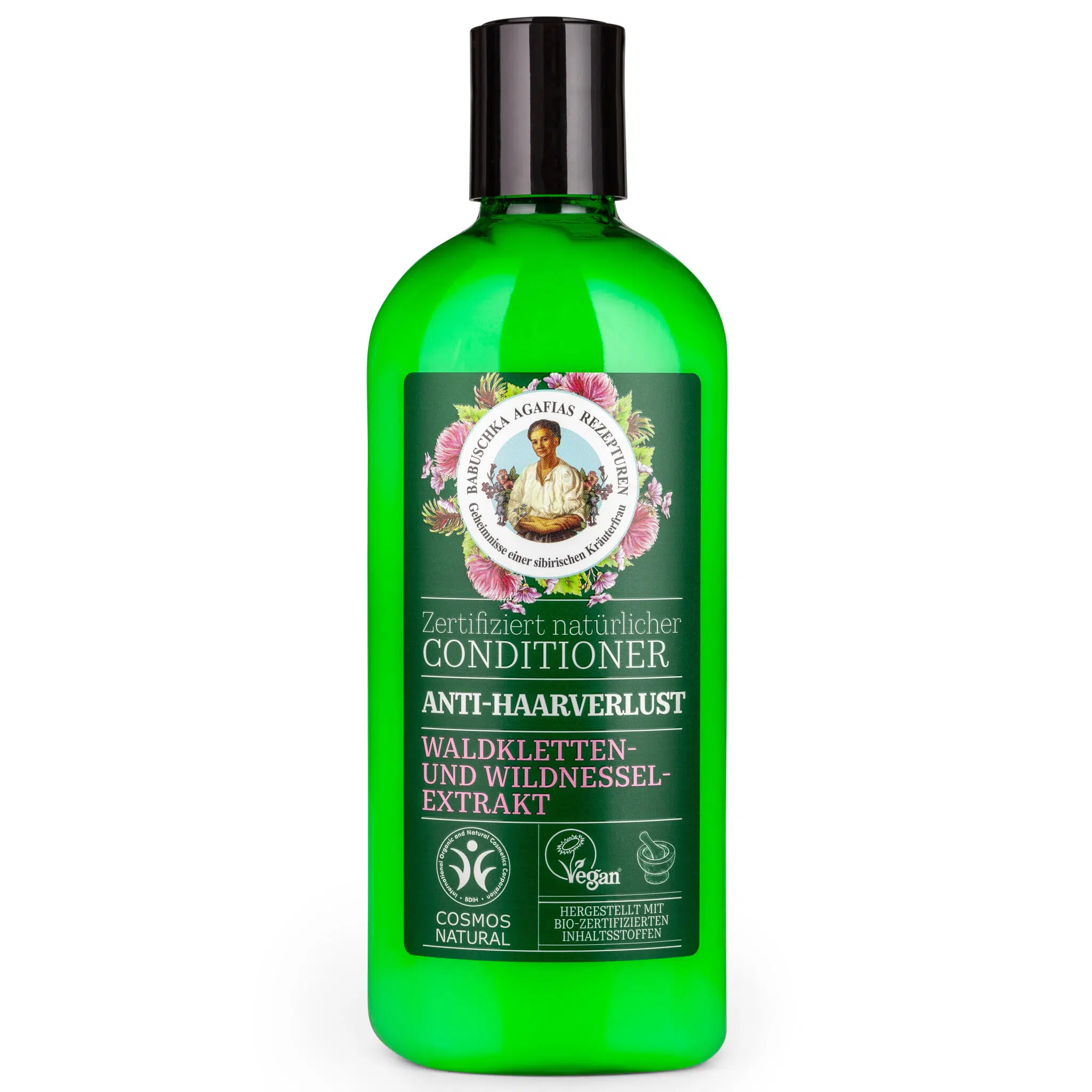 Babushka Agafia Hajhullás elleni hajkondicionáló erdeibojtorján- és vadcsalán-kivonattal 260ml 1 Babushka Agafia Hajhullás elleni hajkondicionáló erdeibojtorján- és vadcsalán-kivonattal 260ml