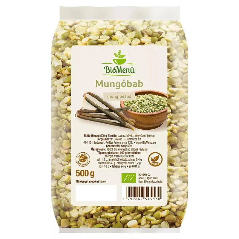 Biomenü bio MUNGÓBAB 500g 1 Biomenü bio MUNGÓBAB 500g