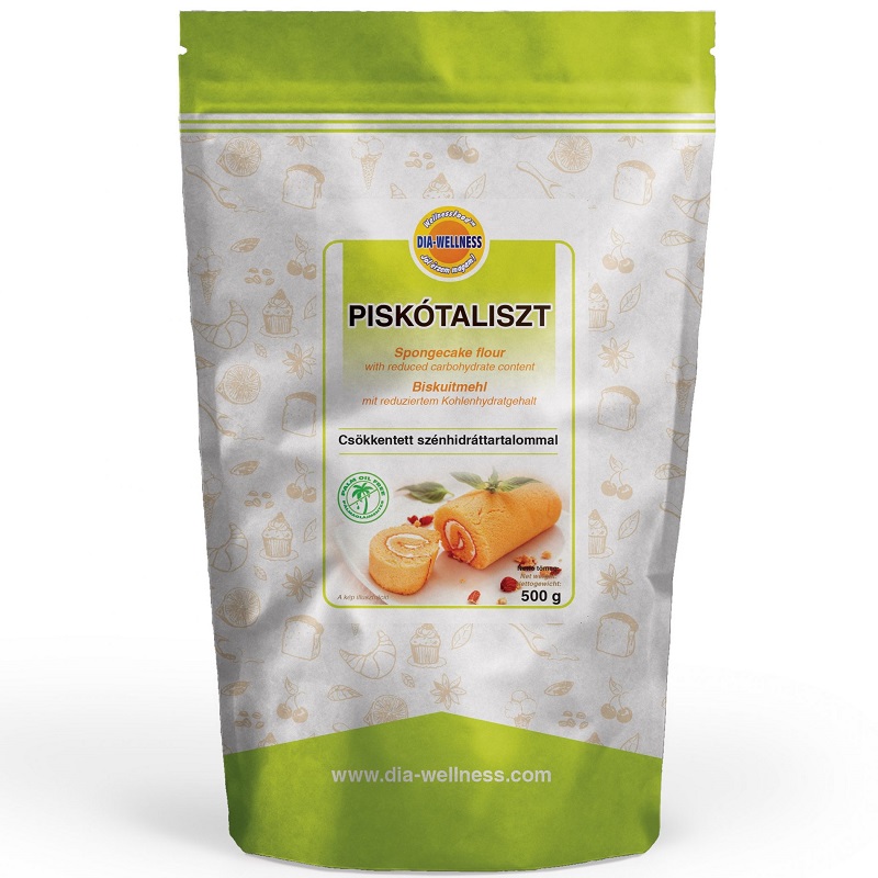 Dia-wellness piskótaliszt 500g 1 Dia-wellness piskótaliszt 500g