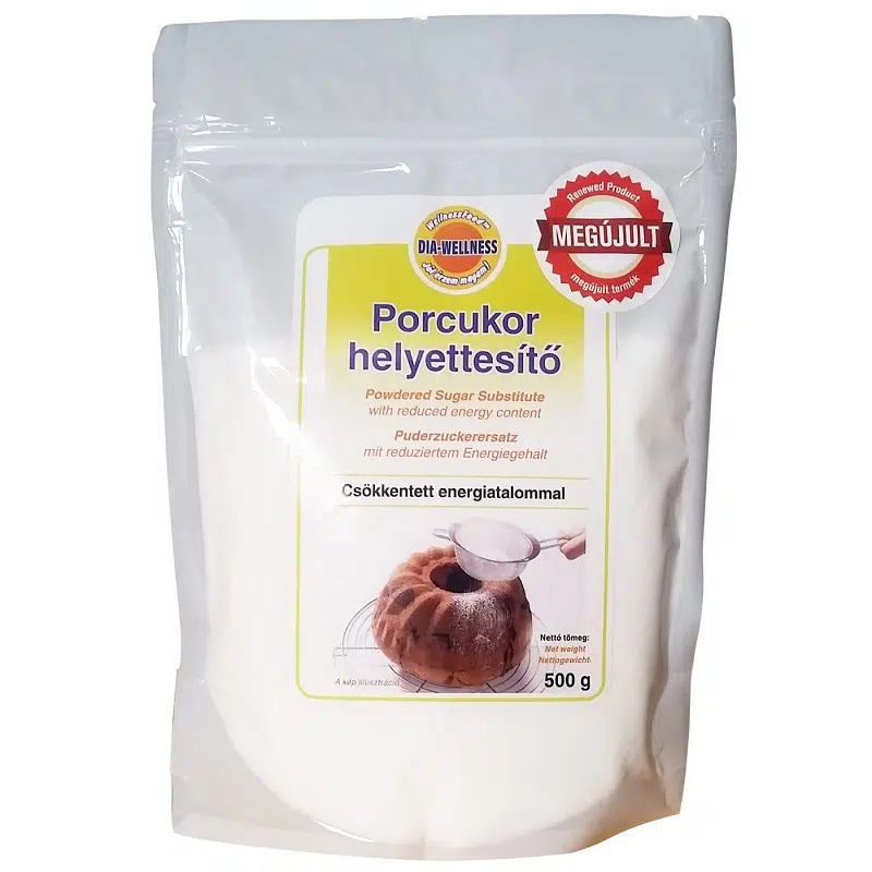 Dia-wellness porcukor-helyettesítő 500g 1 Dia-wellness porcukor-helyettesítő 500g